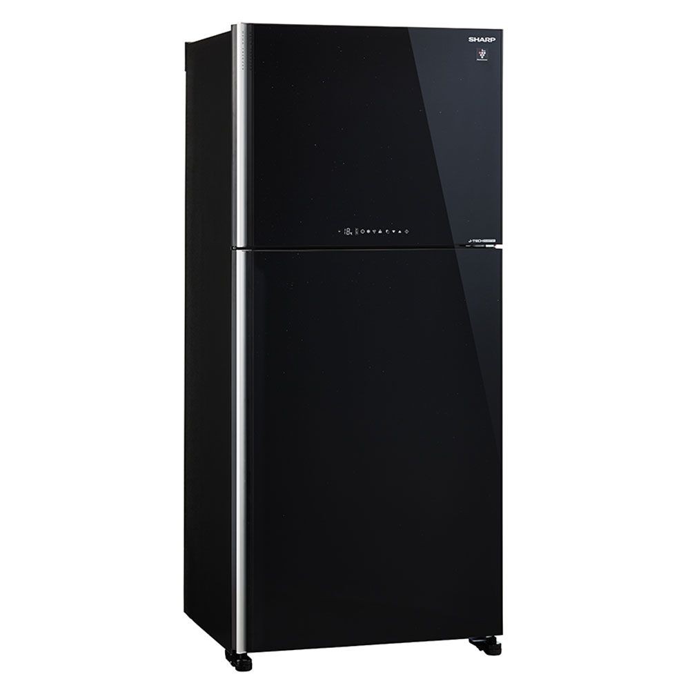 ตู้เย็น ตู้เย็น 2 ประตู SHARP SJ-X550GP-BK 19.7คิว สีดำ ตู้เย็น ตู้แช่แข็ง เครื่องใช้ไฟฟ้า 2-DOOR REFRIGERATOR SHARP SJ-