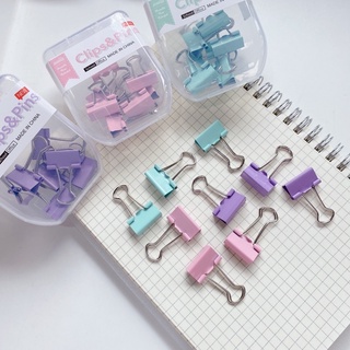 Paper clip ลวดเสียบ และ คลิปหนีบ สีพาสเทล