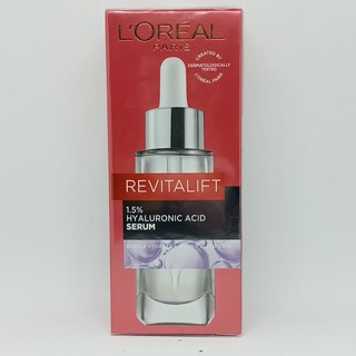 ลอรีอัล ปารีส รีไวทัลลิฟท์ ไฮยาลูรอนิค แอซิด เซรั่ม 30 มล. LOREAL PARIS REVITALIFT HYALURONIC ACID SERUM 30 ml.