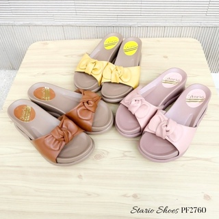 🧡CHUSTOREรุ่น2760 รองเท้าแตะแฟชั่นผู้หญิง รองเท้าที่ช่วยดูแลสุขภาพเท้าใส่นุ่มสบายเท้าทุกก้าวเดิน สูงกำลังดี ใส่ได้ทุกวัน