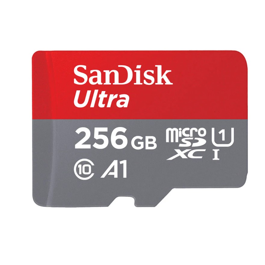 ♙✖SANDISK ULTRA CLASS 10 A1 256 GB MICRO SD CARD (ไมโครเอสดีการ์ด) (SDSQUA4-256G-GN6MN)