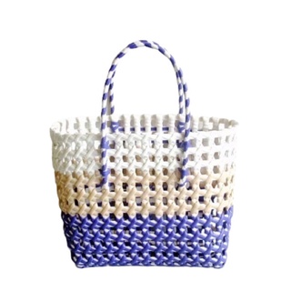 KATA BAG selected by MICH -white/beige/purple-