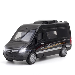 โมเดลรถยนต์ 1:32 Mercedes-Benz Sprinter MPV ของเล่นสําหรับเด็ก