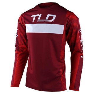 「พร้อมส่ง」เสื้อกีฬาแขนสั้น ลาย TLD 2 สี สําหรับขี่จักรยานยนต์ MTB Moto 2022