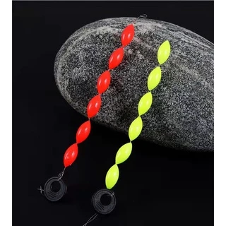 【CUNDA】 6 ชิ้น / สตริง มินิ สองสี ทุ่นลอย ทุ่นตกปลา ทุ่นไฟตกปลา ทำทุ่นตกปลา Fishing Float ชิงหลิว สำหรับตกปลา ทุ่นขนาดเล็ก ทุ่นโฟม EVA ทุ่นตกปลา ทุ่ตกปลาโฟมนาโน ทุ่นชิงหลิว สปิ๋ว ทุ่นตกปลา อาการไว ทุ่นตกปลาหน้าดิน อุปกรณ์ตกปลา