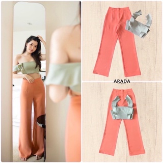เสื้อครอประบายสีเขียวอ่อน Label :: #ARADA