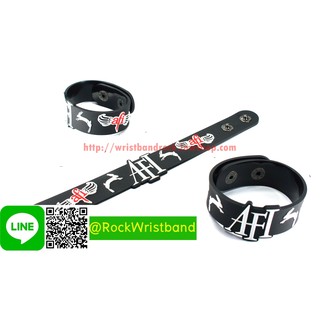 AFI ขายริสแบนด์  AFI213NA Wristband สายรัดข้อมือวงร็อค