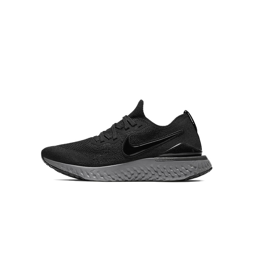 women's nike epic react flyknit 2 black and white