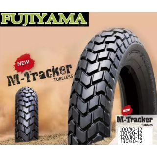 ยางนอกมอเตอร์ไซค์ Fujiyama M-Tracker กึ่งวิบาก ขอบ12 Tubeless