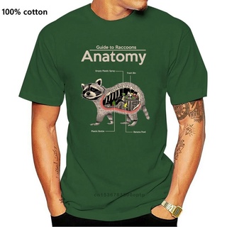 เสื้อยืด ผ้าฝ้าย พิมพ์ลาย Anatomy Of A Raccoon JNonip00LNdpnd47 สําหรับผู้ชายสามารถปรับแต่งได้