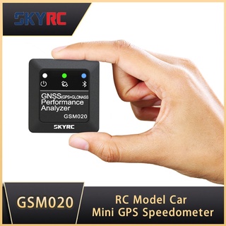 เครื่องวัดความเร็ว GPS MINI SKYRC GSM020 เชื่อมต่อบลูทูธ สําหรับรถยนต์ เรือบังคับ