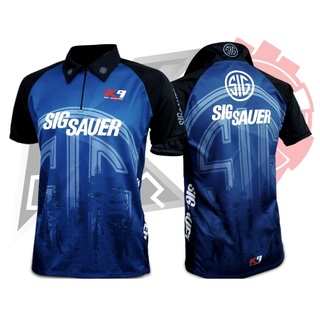 เสื้อยิงปืน K9-15 : SIG SAUER BLUE NEW