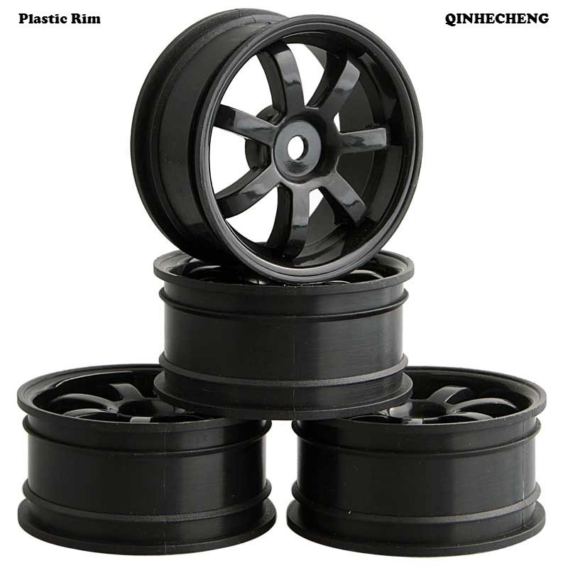 4 ชิ้น 9005 ล้อขอบพลาสติก Offset 3 มิลลิเมตร Fit HSP HPI 1:10 ยางรถแข่งบนถนน