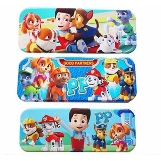 กล่องดินสอ Paw Patrolกล่องดินสอ 2 ชั้น Paw Patrol กล่องดินสอเหล็ก กระเป๋าดินสอpaw