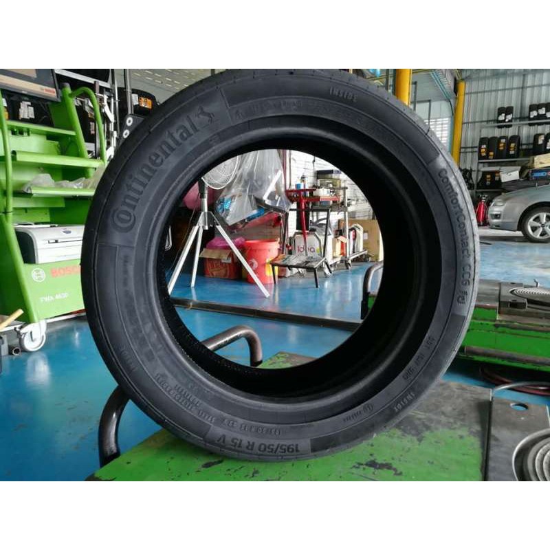 [โค้ดNARK123ลดอีก200.-]ยาง 195/50R15  4 เส้น CONTINENTAL CC6