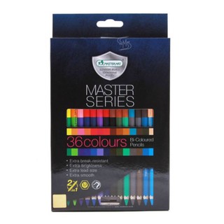 ลดพิเศษ!! ดินสอสี สีไม้ยาว มาสเตอร์อาร์ต มาสเตอร์ซีรี่ย์ 2หัว 36 สี