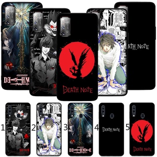 เคสซิลิโคนนิ่ม ลายอนิเมะ Death Note 18HE สําหรับ Xiaomi Redmi S2 9T 9A 9C NFC 9 Prime 10 K40 Pro 10X