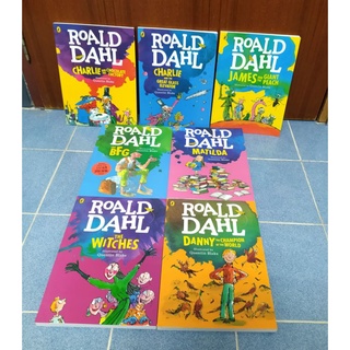 พร้อมส่ง สี่สี เล่มใหญ่ ฉบับภาษาอังกฤษ โรอัลด์ ดาห์ล  Roald dahl Fantastic Mr Fox คุณจิ้งจอกจอมแสบ Minpins