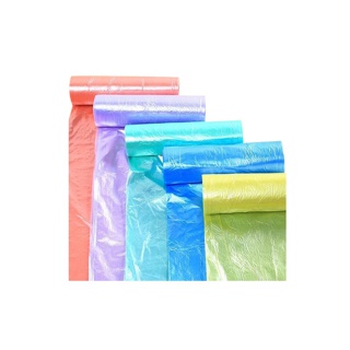ถุงขยะแบบม้วน แบบฉีก พกพา สำหรับใช้ในบ้าน (15 ต่อม้วน) SJ1145