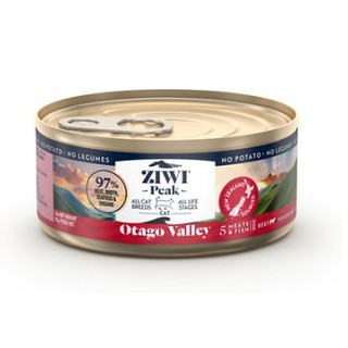 อาหารเปียกแมวเกรดซุปเปอร์พรีเมี่ยม Ziwi Peak Otago Valley Provenance, Grain Free with Superfoods 85g