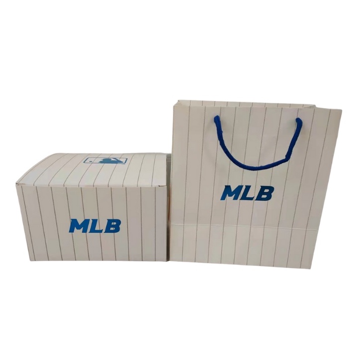 กล่องกละดาษถุงกระดาษMLB กล่องเเละถุงกระดาษใส่ของขวัญ กล่องกระดาษใส่หมวกMLB กล่องเเละถุงกระดาษคู่กัน กล่องกระดาษพ