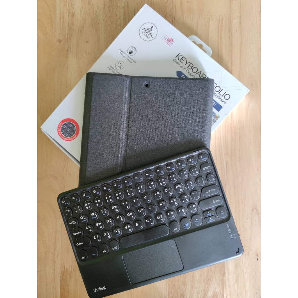 Folio Keyboard for Ipad 10.2" (2019&2020) ipad Gen 8 Bluetooth มือสอง