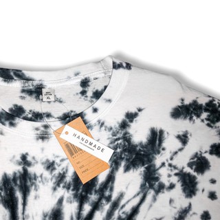เสื้อมัดย้อม ลายขาวดำ เสื้อใหม่