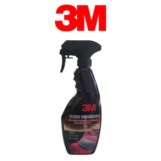 3M สเปรย์เคลือบเงารถสูตรเสริมเงา 400 มล. Gloss Enhancer น้ำยาเคลือบสีเงาสีรถ 3M