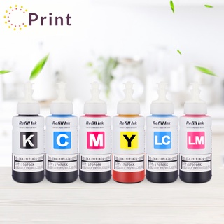 หมึกเติม Epson 673 หมึกหกสี 6 สี L1800 T6741 L801 L805 L810 L850 พร้อมหมึกเพิ่มเติม epson 673 เครื่องพิมพ์สีด