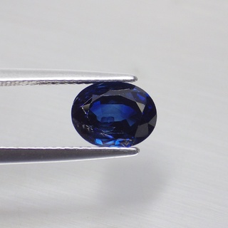 พลอย ไพลิน แซฟไฟร์ แท้ ธรรมชาติ ( Natural Deep Royal Blue Sapphire Cambodia ) หนัก 2.54 กะรัต