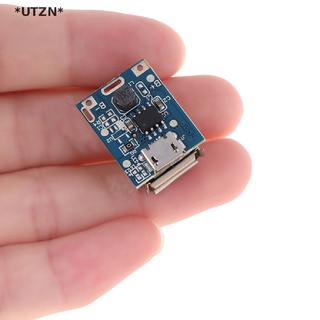 [[UTZN]] บอร์ดโมดูลชาร์จแบตเตอรี่ลิเธียมลิเธียมไอออน 18650 Micro USB 5V DIY 1 ชิ้น