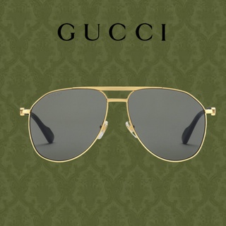 Gucci/ GG/ แว่นกันแดดทรงเอวิเอเตอร์