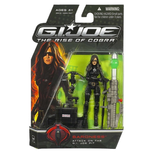 [RARE] HASBRO : G.I. Joe MOVIE : G.I. Joe THE RISE OF COBRA : BARONESS สินค้าใหม่ มือ 1 ของแท้ 100%
