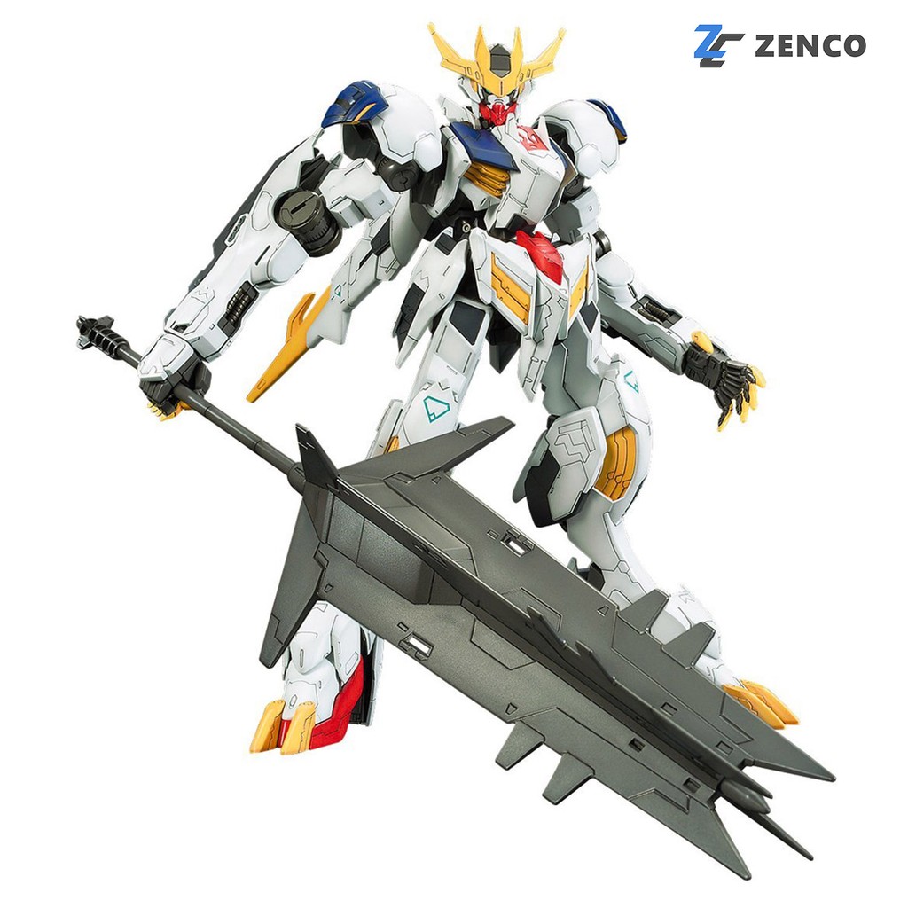 Modello Gundam Barbatos Lupus 1/100 - Bandai RE/100 Kit Di Modelli In Plastica Per Collezionisti - 2
