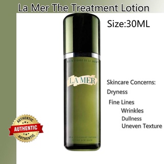 (ของแท้ 100%) La mer THE TREATMENT LOTION โลชั่นบำรุงผิวหน้า ช่วยฟื้นฟูผิว ขนาดทดลอง 30 มิลลิลิตร