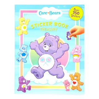 หนังสือเด็ก Care Bears Sticker Book Treasury Over 350 Stickers