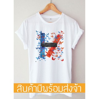 เสื้อยืดผ้าฝ้ายพิมพ์ลายแฟชั่นเสื้อยืดผู้ชาย T-shirt ทเวนตี้วัน