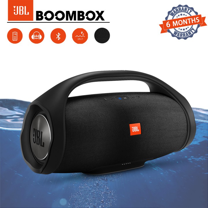 ลำโพงบลูทูธJBL Boomsbox Wireless Bluetooth Speaker boombox เล่นได้ต่อเนื่องใหม่ล่าสุดจาก ลำโพงบลูทูธกันน้ำแบบพกพา