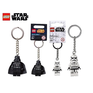 LEGO : STAR WARS : [RARE]DARTH VADER &amp; STORMTROOPER MINI FIGURE KEYCHAIN พวงกุญแจมินิฟิกเกอร์ สินค้าจาก LEGO ของแท้ 100%