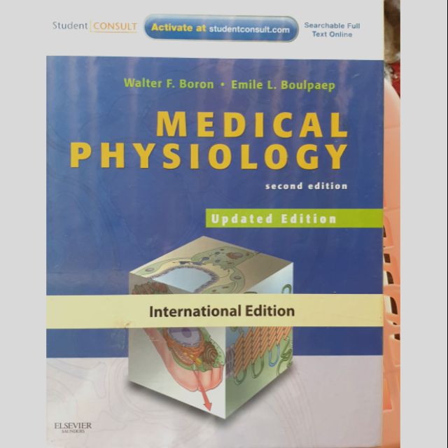 (Textbookมือสอง)Boron 2nd Edition. Medical Physiology. Boron 2nd Edition.