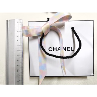 CHANEL BAG WITH PASTEL RIBBON