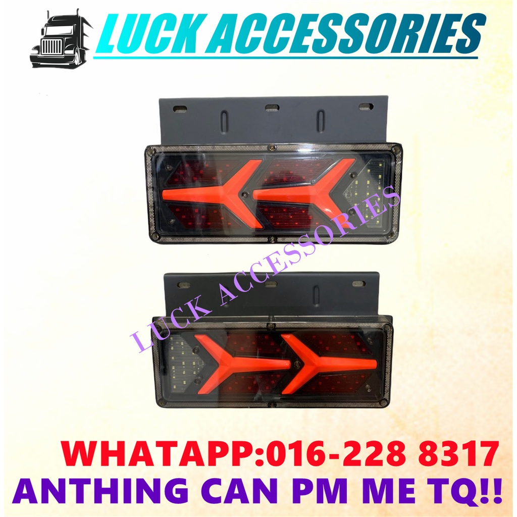 UNIVERSIAL 12V LED TAIL LAMBO SET