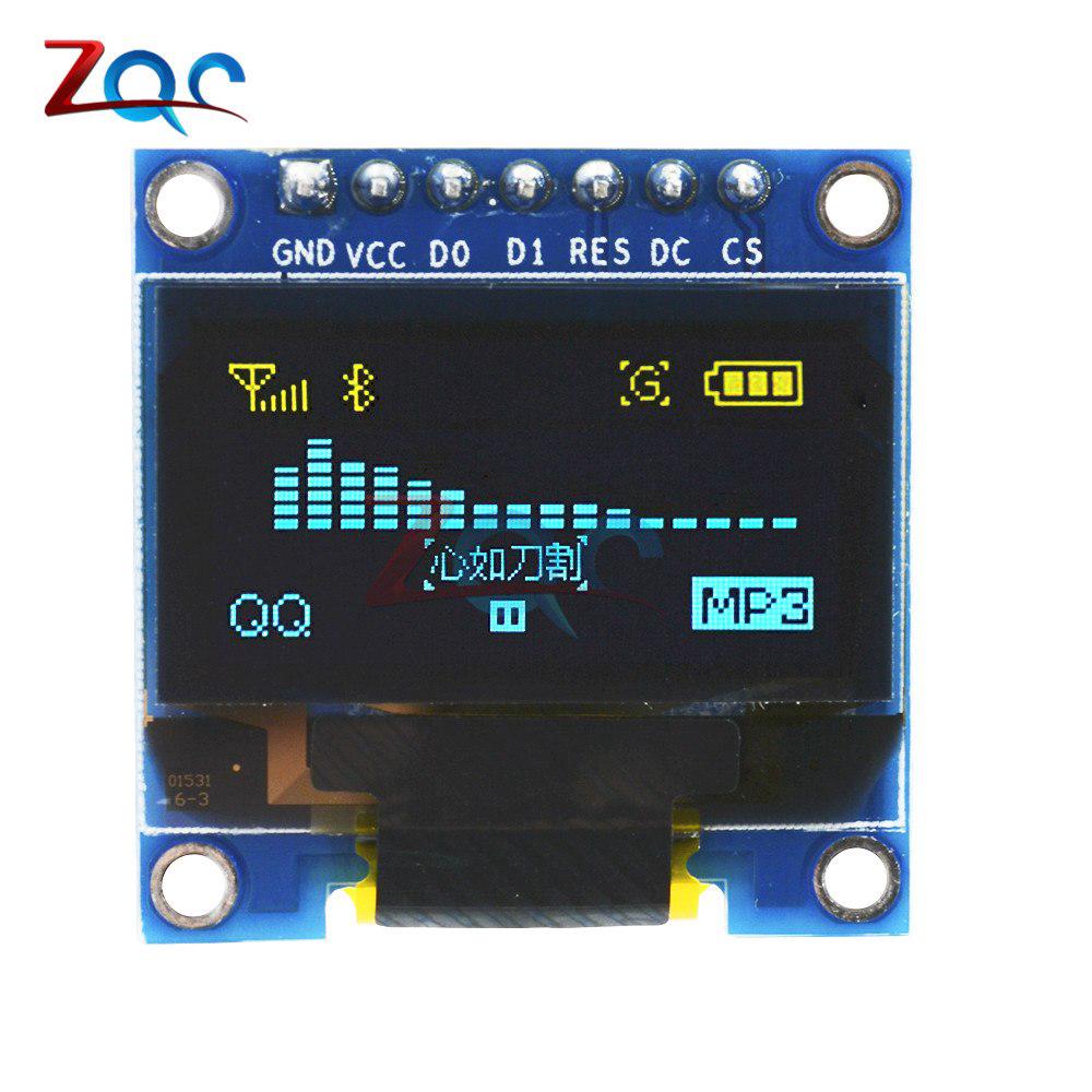 โมดูล 0 . 96 นิ้ว oled 128x64 lcd led สําหรับ arduino iic i 2 c