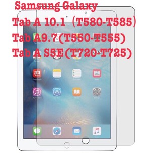 กระจกนิรภัย เต็ม​จอ​ Samsung Galaxy Tab A10.1(T580-T585) Tab A9.7(T550-T555)