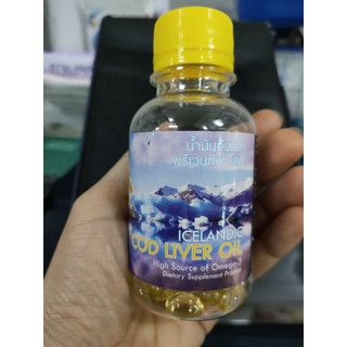 @@น้ำมันตับปลา พรีเวนทีฟ ไลฟ์ Cod Liver Oil High Source Of Omega-3 Vitamin E 90 เม็ด