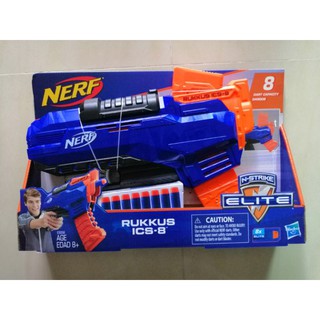 ปืน​ NERF​ รุ่น​ NER​ ELITE​ RUKKUS ICS 8