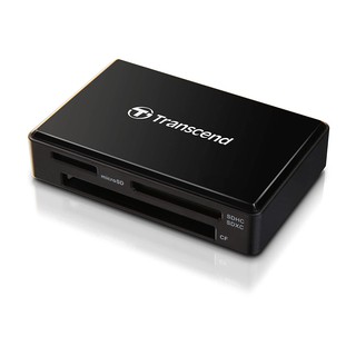 TRANSCEND CARD READER EXTERNAL รุ่น RDF8 USB 3.2 Gen 1 / 3.1 Gen 1 (Black)