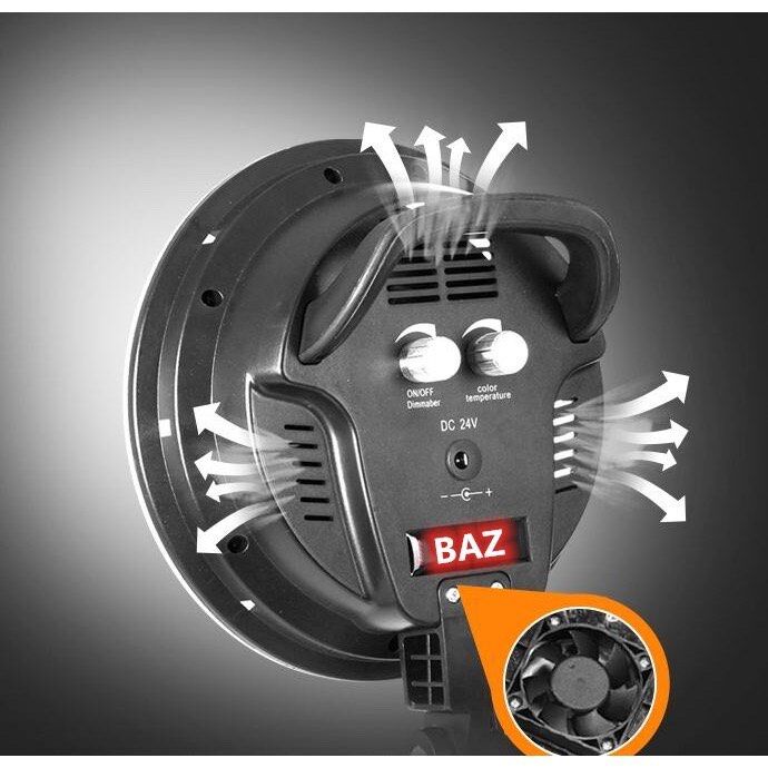 BAZ SOFTBOX 50x70cm ชุดไฟสตูดิโอ LED45W 2700K- 5500K ขาตั้งไฟ2เมตร.ปรับ ...