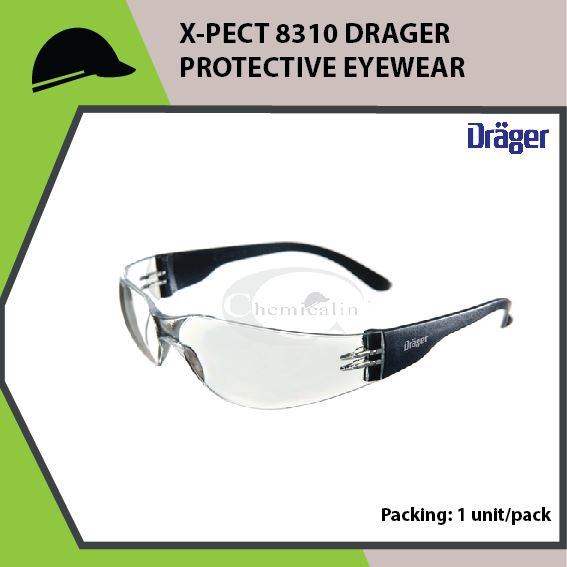 X-PECT 8310 DRAGER PROTECTIVE EYEWEAR