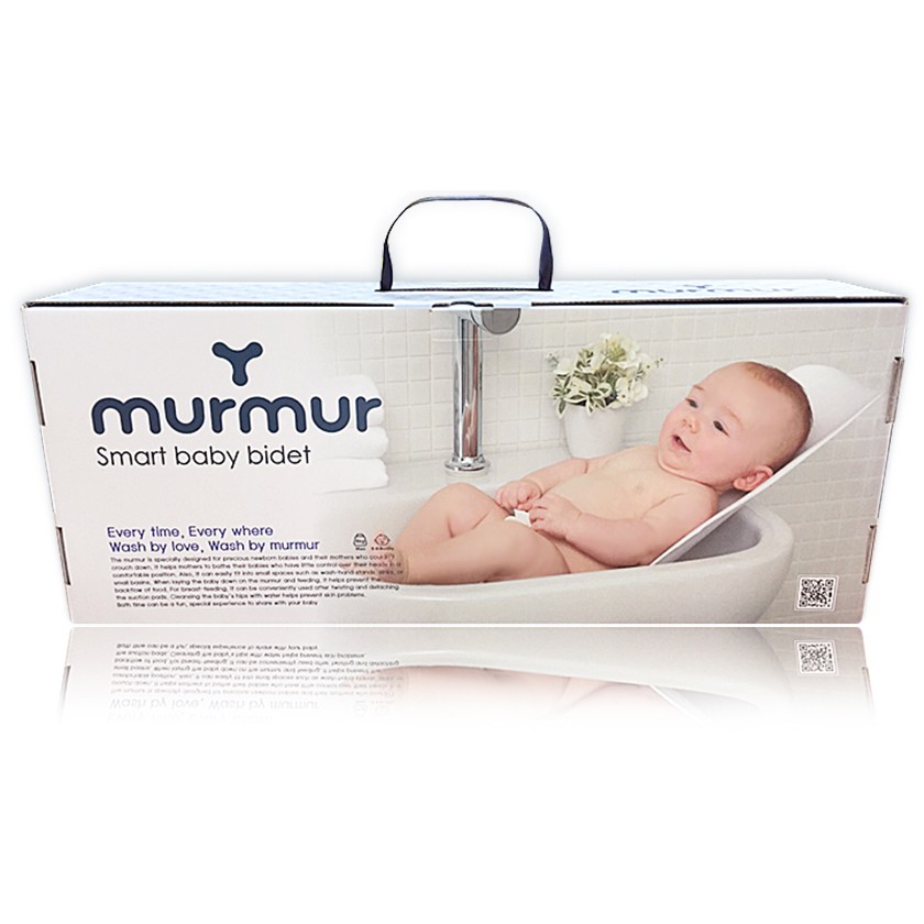 แผ่นรองอาบน้ำเด็ก MURMUR จากเกาหลี BABY BATHING BED MURMUR